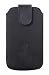Produktbild MSV Duisburg Universal Echtleder Schutzhüllepassend für iPhone 5/SE & Smartphones bis Größe 123x63 mm