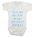 I get my good looks, brains and cheeky smile from my godfather! baby vest bodysuit babygrow