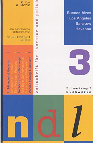 ndl. Heft 3. Juli 2004