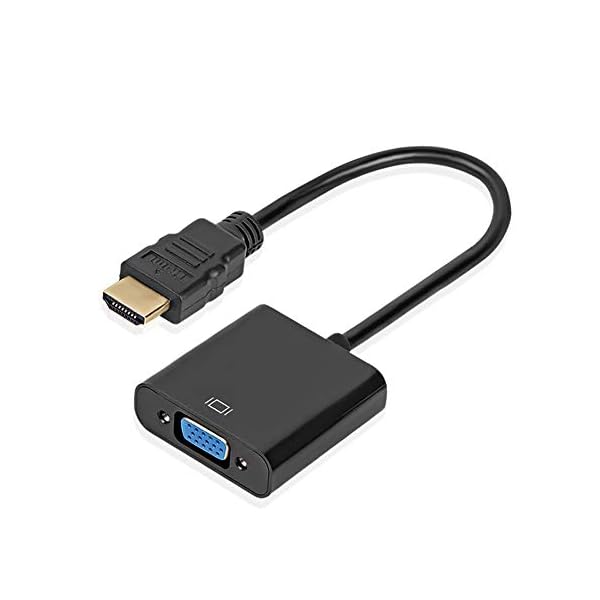 Alextry - Adaptador de HDMI a VGA - Convertidor macho a hembra 1080P para Tablet, PC portátil - Image 3