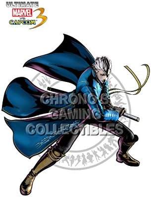CGC Huge Poster - Marvel vs Capcom 3 Ultimate Vergil PS3 XBOX 360 - MVCA80 (24" x 36" (61cm x 91.5cm))