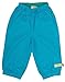 loud + proud Unisex Baby 472 Full Rain Trousers, Blue (sky Sk), 6-12 months (Manufacturer size: 74/80)