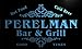 Produktbild u34623-b PERELMAN Family Name Bar & Grill Home Brew Beer Neon Sign Barlicht Neonlicht Lichtwerbung