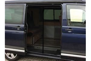 Just Kampers Transporter Sliding Door Fly Screen Mesh Screen Compatible with VW T5 and T6