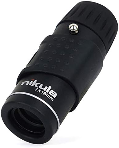 Feeyond Monocular 7X18 Full-Coated Optical HD Quality Mini Single Tube Night Vision Sports Hunting Concert Viewing Mirror