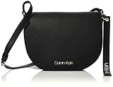 saddle schuhe herren Modello: K604408 Calvin Klein Jeans Damen Neat Medium Saddle Bag Umhängetasche, Schwarz (Black), 5x20x25 cm