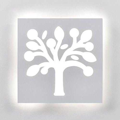 GAOLILI Bedroom Bedside Lamp Bedroom Wall Lamp Modern Minimalist Living Room Background Wall Lamp Decorative Aisle Stairs Balcony Wall Light 20W ( Color : A-Natural light )