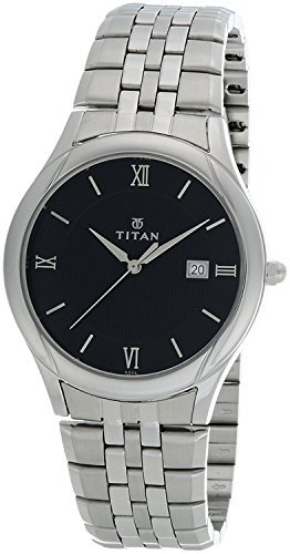 Titan Mens Contemporary Work Wear Mineral Crystal, Quartz, Analog, Water Resistant Wrist Watch RS.8226 (15.00% Off) - Amazon