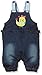 Pumpkin Patch Baby-Girls Birdie Floral Short Sleeve Dungarees, Blue (Denim), 12-18 Months