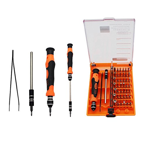 MoonLi 45 in 1 Multifunktions Schraubendreher Set Hardware Magnetische Schraubendreher Satz Reparatur Werkzeuge für Handy PC Multi Werkzeug Macbook Elektronik (45 in 1) - 6