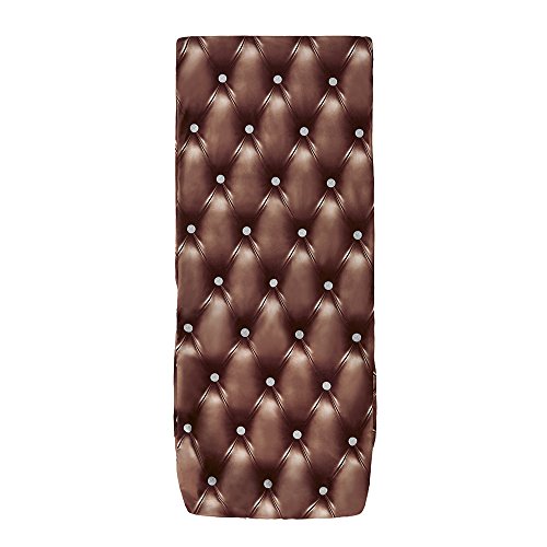 Anself Stretch Stuhlbezug Stuhlhusse mit 3D gedruckten Kunstleder Muster - 5