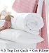 Homefurnishing Baby Cot Bed Anti-Allergy Poly-cotton Duvet/Quilt Or Pillow, Toddler, Junior, Nursery, 4.5 Tog, 7.5 Tog, 9.0 Tog (4.5 Tog Quilt + Cot Pillow)