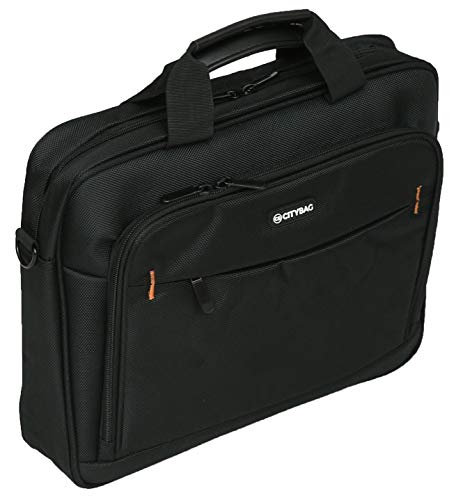 City Bag - Maletín de Estilo Ejecutivo - para portátiles y Tablets - Material de 1680 Denier - 14 Pulgadas