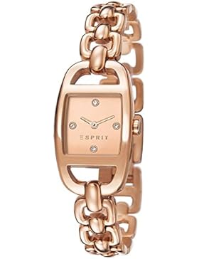 Esprit Damen-Armbanduhr Analog Quarz Edelstahl beschichtet ES107182002