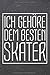 Produktbild Ich gehöre dem besten Skater: Skater Punktraster Notizbuch, Notizheft oder Schreibheft | 110  Seiten | Büro Equipment & Zubehör | Lustiges Geschenk zu Weihnachten oder Geburtstag