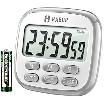 MOSUO Digitaler Küchentimer Magnetisch, Kurzzeitmesser Küche