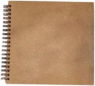 HKYIYO 49 sheets (98 pages) 198 X 180 mm DIY Scrapbook Mini Camera Album Notebook for Instax Mini /Wide Series Photo,Birthday / Wedding / Family Memoria Album,Baby Growing Record,Graffiti,Diary Book