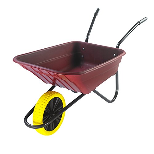 Las carretillas Walsall antipinchazos comarca polivinílica Carretilla - Burdeos