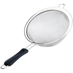 MASTRAD - Tamis Double Maille - Inox - Multi Usages - Maintien Parfait - 20 cm