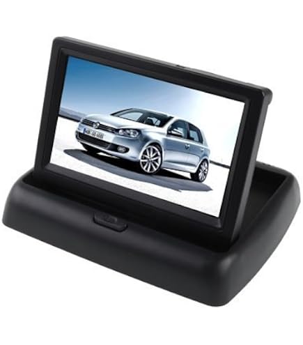 Écran LCD 7 Pouces Pour Voiture - Vidéosurveillance, 2 Entrées AV, Avec Télécommande, Neuf