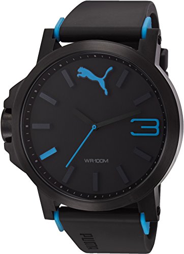 Puma Herren-Armbanduhr XL Analog Quarz Plastik A.PU102941002 Puma Herren-Armbanduhr XL Analog Quarz Plastik A.PU102941002