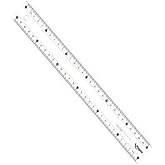Maped Study Kırılmaz Cetvel, Şeffaf, 30 cm