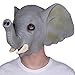 Produktbild LXIANGP Halloween Cute Tier Maske cos Elefant Latex Haube Party Maskerade Maske