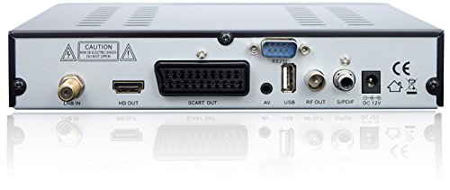NEXT YE-18000 HDTV PLUS digitaler Satelliten-Receiver / Media Player inkl. HDMI Kabel (HDTV, DVB-S2, HDMI, SCART, USB 2.0, S/PDIF, Full HD 1080p) [vorprogrammiert ASTRA, HOTBIRD, TÜRKSAT] – schwarz - 4