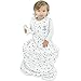 Woolino 4 Season Baby Sleep Bag - Merino Wool Baby Sleeping Bag 2Mo-2Yrs Stars Gray