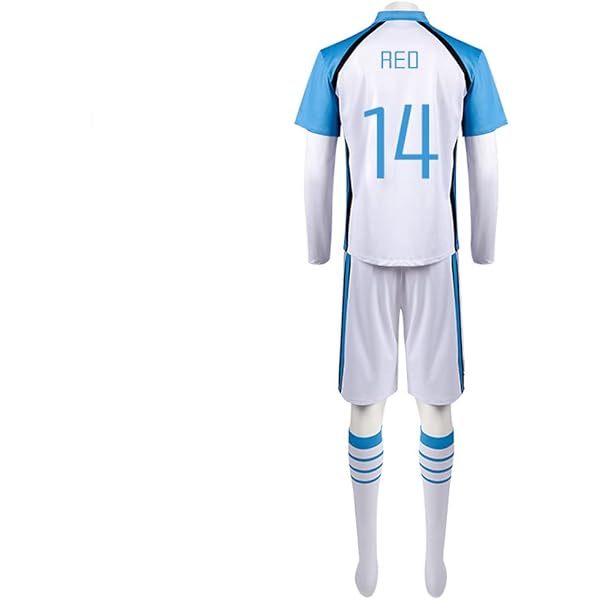 PHARCOYOU Blue Anime Lock Bastard Munchen Football Jersey T-Shirt