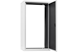 GRAN SASSO INOX Copricaldaia Coibentato da Esterno e Interno in Lamiera Preverniciata Bianco-Grigio SP. 6/10 – Dimensioni 110x60x43cm - Con Kit di Montaggio, QR code Istruzioni e Pellicola Protettiva – con Chiave