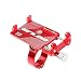 Produktbild GUB G-81 Motorrad-Handyhalter, Universal Handyhalterung Fahrrad für 3,5-6,2 Zoll Smartphone-Lenker Handyhalter (A)