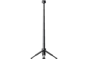 NEBULA Capsule Power Bank Trépied, batterie intégrée jusqu'à 2h, hauteur réglable de 215 mm à 840 mm, angle de vue de 0 à 90°, installation facile en 3s