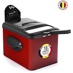 Frifri - Friteuse 1905R Duofil - Couvercle anti-odeur et anti-graisse - 3200 watts