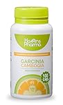 GARCINIA CAMBOGIA. 100 Gélules brûleurs de graisse avec chrome pour un métabolisme des lipides et hydrates de carbone, brûleur de graisse puissant et coupe-faim pour une perte de poids rapide. 100% pure 60% HCA extrait sec. Laboratoire registré par la FDA des EE.UU. O Certificat ECO BIO.