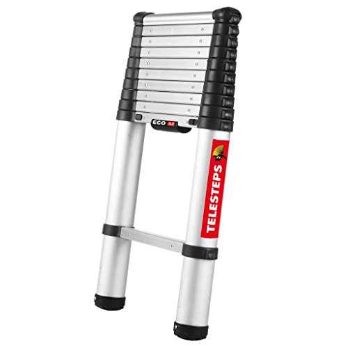 Preisvergleich Produktbild Telesteps Teleskop-Leiter Eco Line 3,2 m Aluminium 20132-501