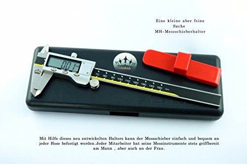 Digital Messschieber 0 -150mm inkl. MH-Messschieberhalter ,Messschieber Digital , Schieblehre ,LCD Anzeige,zum Messen und Prüfen, - 2