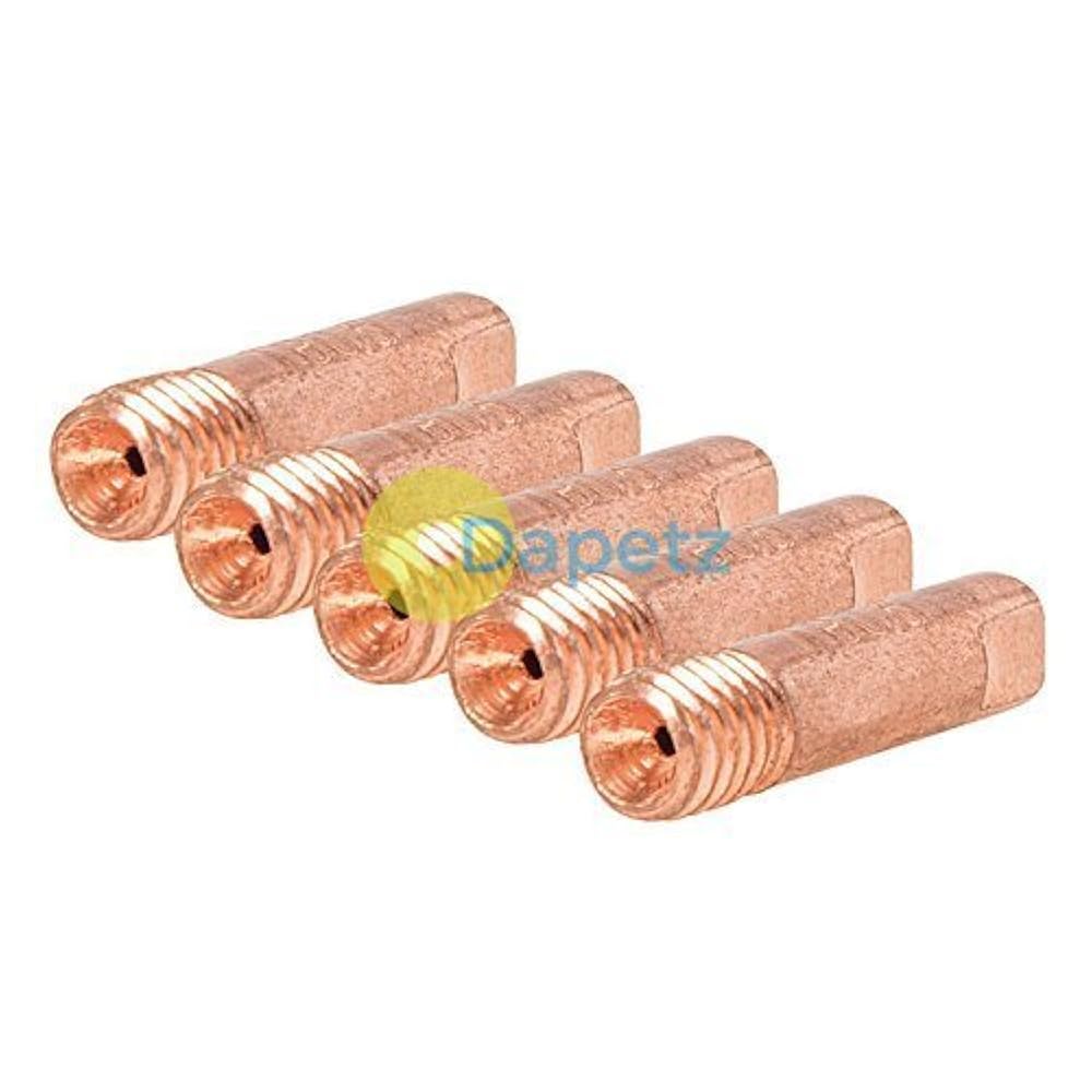 Форсунка jet pn3 messing. 8мм. Наконечник м6х25х0,8 (прямой фоксвепд). 6 прямой (140. Contact tips.