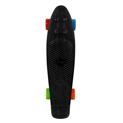 Awaii Vintage Skateboard - Monopatín, color negro, tamaño 22,5' pulgadas