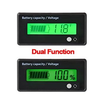 Dc 6.5-100v 100a Lcd Combo Meter Voltage Current Kwh Watt Panel Meter 12v 24v 48