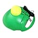 Produktbild runacc Tennis Trainer Set Sockelleisten Selbstlernfunktion mit Basis Trainings Tennis und Kugel Federung, grün