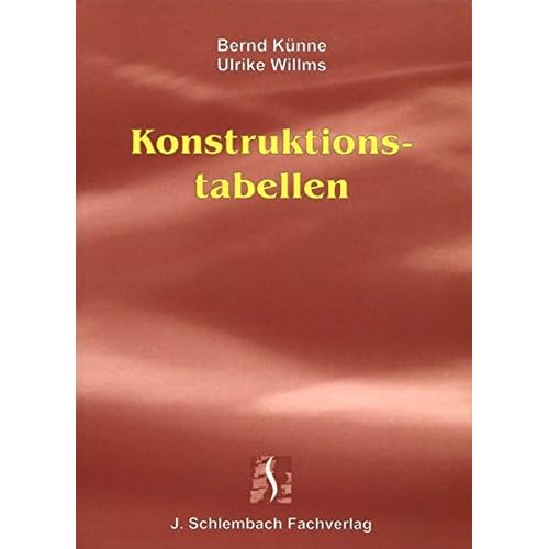 [PDF] Download Konstruktionstabellen Kostenlos