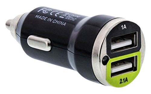 InLine 31502N USB Mini Kfz Ladegerät Stromadapter 12/24VDC auf 5V DC/2.1A