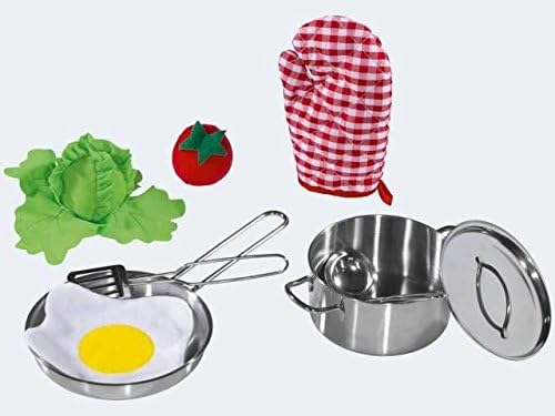 Stainless Steel Cooking Set 9 Piece Set