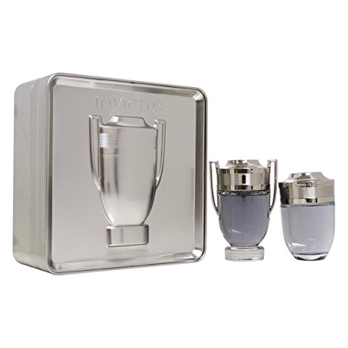 Paco Rabanne Invictus Giftset EDT Spray 100ml + Aftershave Lotion 100ml