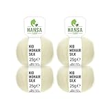 4 madejas x 25g (set de 100g), 210m de longitud / unidad