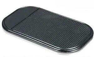 Gioiabazar GB Magic Silicone Non-Slip Car Dashboard Sticky Pad Mat for Passenger Car (Black)