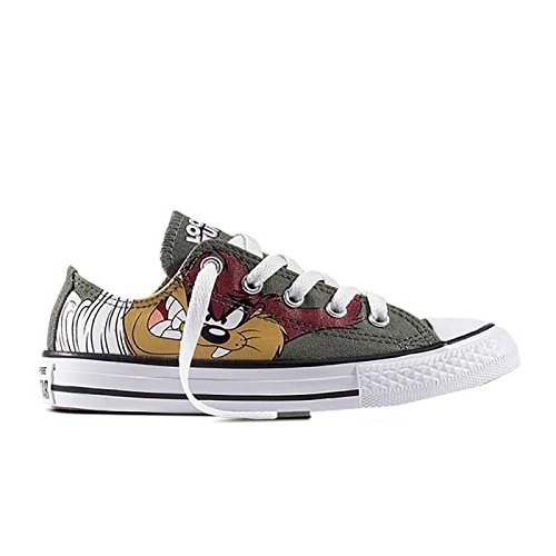 MAIKAIRUI ConverseCHUCK Taylor - Bugs Bunny - Baskets Basses - Olive Submarine/White/Black