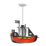 Pendel Leuchte Piratenschiff Kinder Lampe Kinderlampe Rabalux Ship rab4719