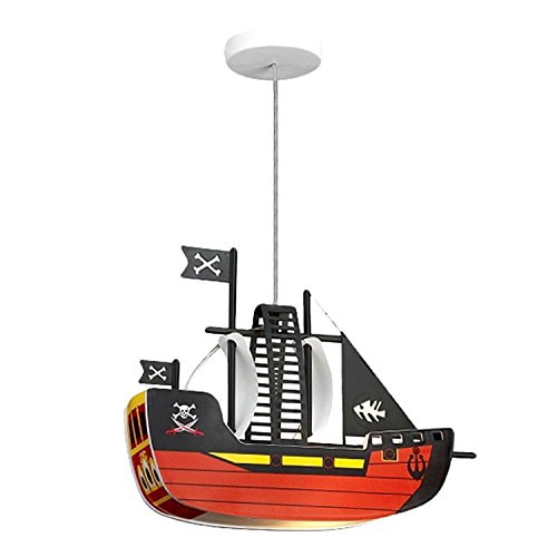 Pendel Leuchte Piratenschiff Kinder Lampe Kinderlampe Rabalux Ship rab4719